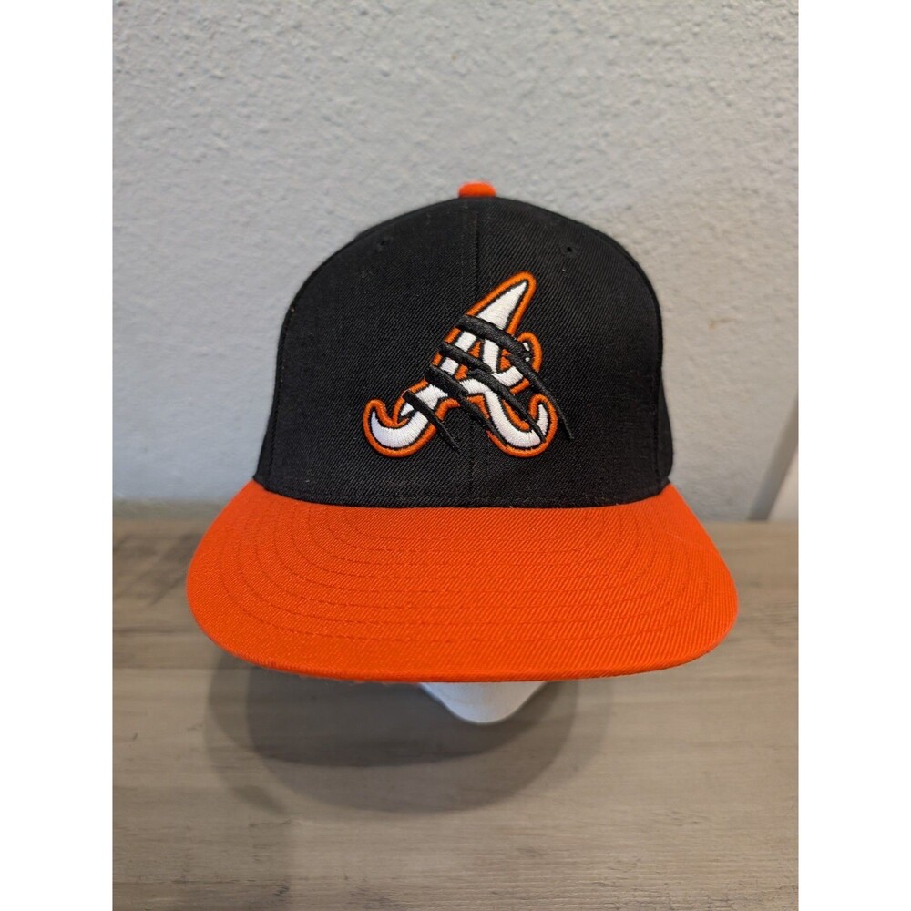 Richardson Tigers A Logo Baseball Cap Black Orange M-L Pro 510W